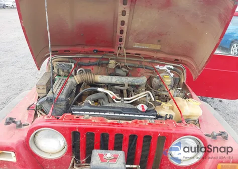 2003 Jeep Wrangler Sport из США, поврежденный, VIN 1J4FA49S03P303949